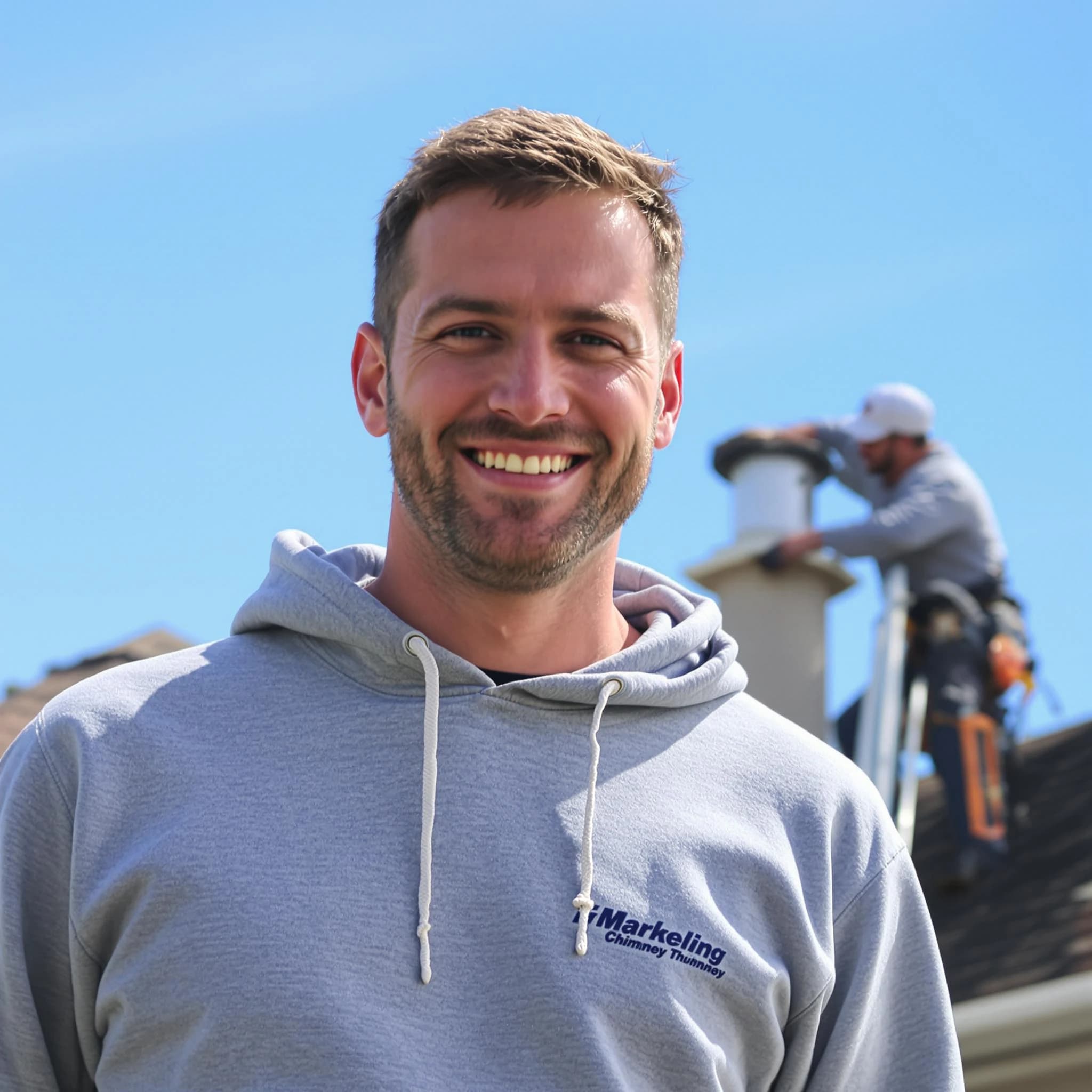 The Locust Grove Chimney Sweep team.